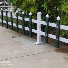 花池栅栏塑料塑钢围栏园林绿化带花坛园艺护栏 厂家供应 可定制