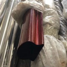 镀锌管加工木纹管转印 304不锈钢转印木纹管 热加工木纹管贴膜