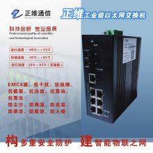 正维8口工业级以太网交换机-工业自动化交换机-WISE6000A-1S-7T