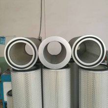 规格325*600两头通除尘滤筒 350*660除尘滤芯材质覆膜