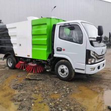 国六东风小多利卡5方湖北程力 CLW5070TSLE6型扫路车 社区路面清扫车