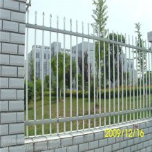 小区外墙锌钢栏杆 幼儿园围墙护栏 停车场隔离栏杆