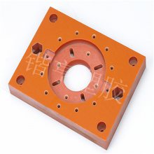 电木板胶木板绝缘雕刻加工定制橘红色黑色防静电冷冲板