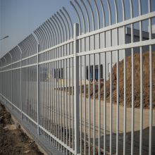 海口别墅围墙护栏 热镀锌栏杆厂家 海南工厂围墙栅栏价格