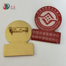 学校校徽哪里可以做 找做纪念礼品徽章 深圳制作五金工艺品厂