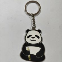 北京景区钥匙扣熊猫钥匙圈定制饰品厂