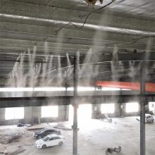 陕西西安 环保墙头微雾喷淋 湖州 工地厂房喷淋净化系统 