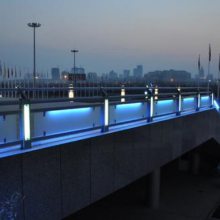 山东昌盛联合灯光栏杆-甘肃灯光不锈钢护栏