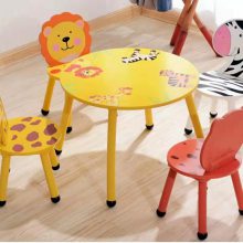 昆明儿童桌椅幼儿园桌椅卡通桌椅实木桌椅