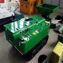 履带自走式开沟机 葡萄园开沟施肥机 多功能旋耕机