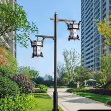 满城公园 中式 欧式庭院灯 一体化太阳能led庭院灯 3米路灯