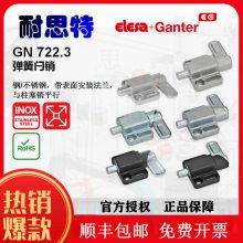 GN 722.3 latches with flange for surface mounting