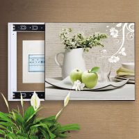 总开关电表箱装饰画可推拉餐厅闸盒推拉简约遮盖防水推拉款壁画包