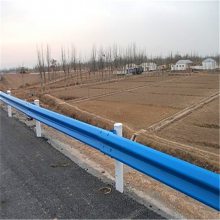 灵石县乡村公路波形护栏板 河道喷塑波形护栏板 双波三波公路护栏板
