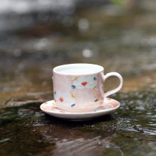 欧式骨瓷咖啡杯碟套装 陶瓷花茶杯下午茶杯子 家用红茶杯