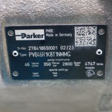 供应PV046R1K8T1NMMC 美国 派克 PARKER 柱塞泵