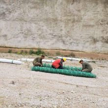 藤曼类山体植物绿色钢塑土工格栅护坡护山攀爬网绿化网