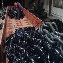二级船用有档锚链 24mm 带国际船检证书 W