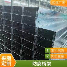 大跨距电缆桥架 梯式槽式防火喷塑喷涂镀锌金属线槽 支持定制