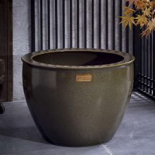 厂家SPA水疗陶瓷浴缸 韩式日式陶泡澡缸 家用成人独立式澡缸