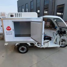 三全生鮮果蔬冷藏三輪車 箱式電動(dòng)冷鏈三輪車 綠科冷鏈