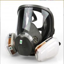 6800防毒面具 喷漆化工农药防粉尘硅胶防尘毒全面具防护面罩