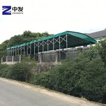 厂房物流户外帐篷 承接大型推拉棚 大排档推拉篷美观大方