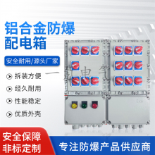 BXM(D)铝合金配电箱IIBT4防爆照明动力柜IICT6控制开关插座检修箱