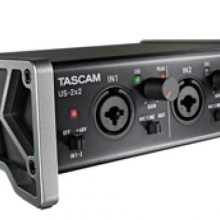 天琴 TASCAM US-2x2 USB Audio/MIDI Interface 播放机