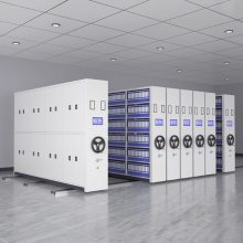 电子智能密集柜钢制办公资料档案凭证存储移动密集架