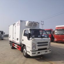 江铃顺达五十铃冷藏车 120马力 食品蔬菜运输车 4.2米冷链车
