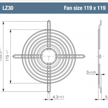 ebmpapst  LZ30 ֻߴ 119*119ȫԭװƷ