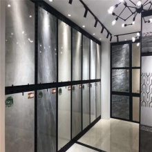 瓷砖冲孔板 陶瓷展示架 展会展厅单板瓷砖架