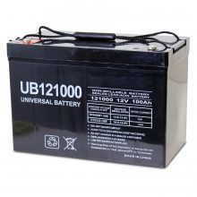 美国UNIVERSAL蓄电池UB122000/12V200AH价格