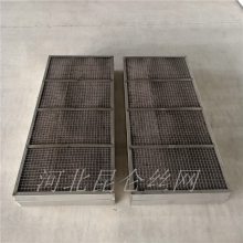 河北昆仑丝网 包边丝网除沫器 方形丝网除沫器 不锈钢丝网除沫器 油雾分离器 气液分离聚结器 自产自销