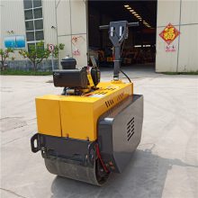 手扶式振动压路机 双驱双振手扶压路机 管道回填压路机