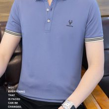曲靖时尚男装翻领T恤 玉溪外贸纯棉男装短袖 螺蛳湾牛仔男装长裤