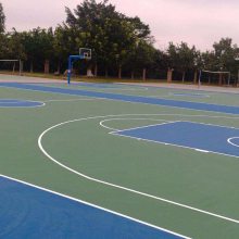 来宾硅PU球场包工包料 赛艺体育篮球场建造