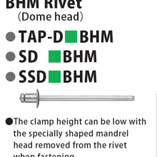 铆钉 POP 铝制*** 抽芯铆钉 SD4BHM