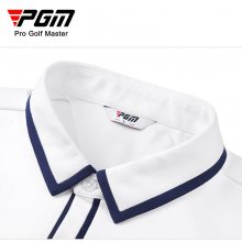 PGM高尔夫服装男士长袖t恤 冬季翻领POLO衫golf男装简约上衣厂家