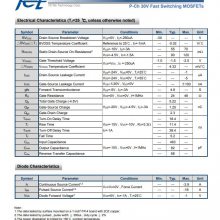 Fet FKL3107 ЧӦMOSFET P30V RoHS