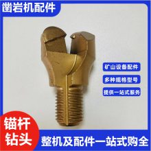 煤矿巷道用φ28（全片）锚杆钻头 金刚石复合片钎头 B19钻杆配件
