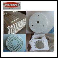 大量供应硅酸铝异形件陶瓷纤维板异形件