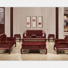 正统明式手艺红酸枝雅宋沙发11件套品质值传承百年