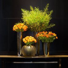 开平酒店软装设计 艺术品 品牌 馆 民宿 大型主题花艺 迎宾式 伍一艾