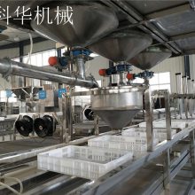商丘不锈钢豆腐机生产线 全自动豆腐机直销价格 豆制品扶贫厂