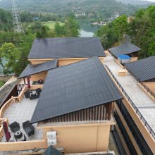 武汉光伏太阳能板发电系统 家用单晶硅450w双面双玻 光伏阳光房防水屋顶