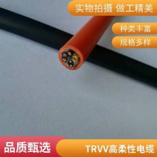 核成高柔 信号 线 2芯4芯RVVSP 双绞屏蔽电缆 拖链电缆