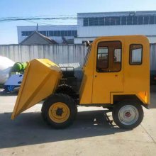 农用柴油蹦蹦车 建筑工地柴油前翻斗车 小型工程柴油蹦蹦车