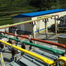 主变低压侧12KV/5000A半绝缘紫铜管母线